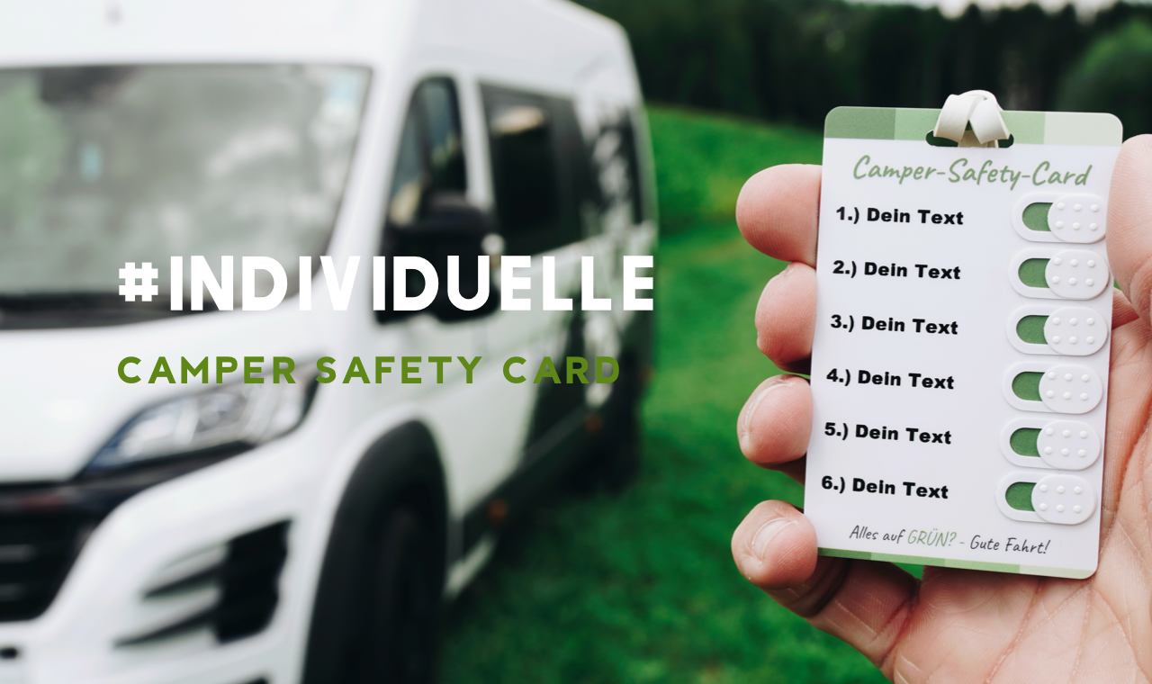 individuelle Camper Safety Card