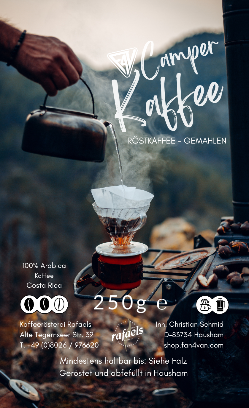 Camper Kaffee - Röstkaffee gemahlen 250g