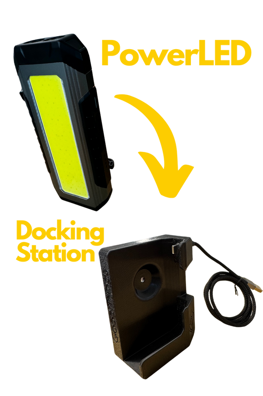 F4V PowerLED + Dockingstation