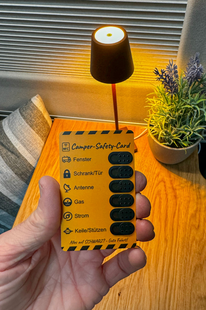 Camper Safety Card (NFC)