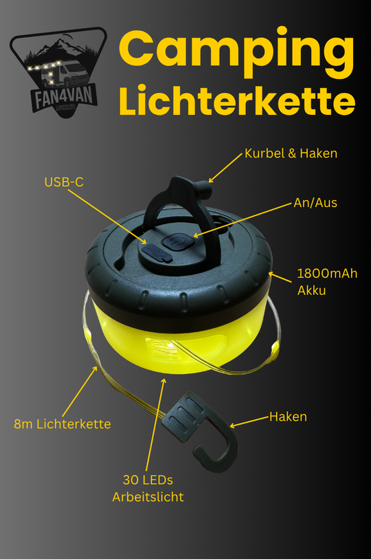 F4V Camping Lichterkette