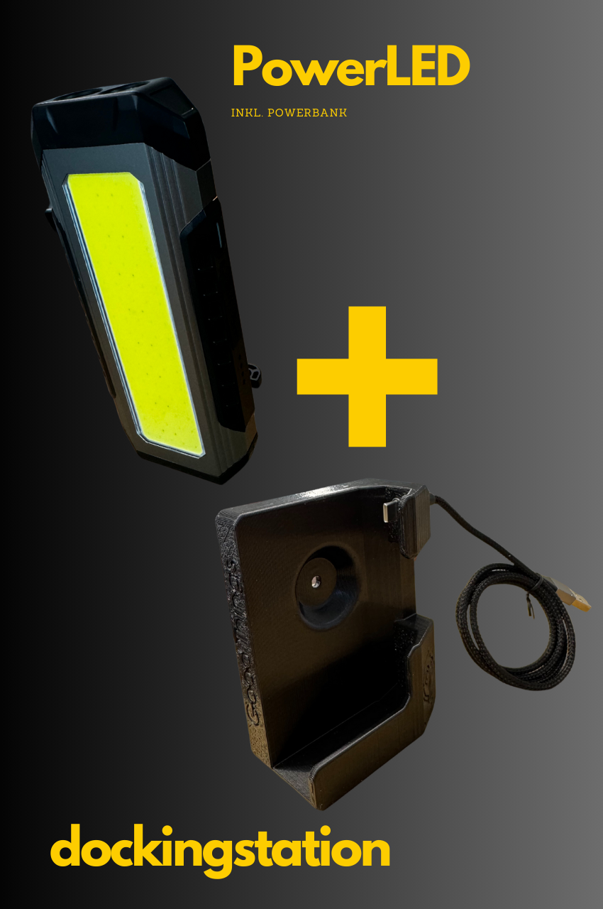 F4V PowerLED + Dockingstation