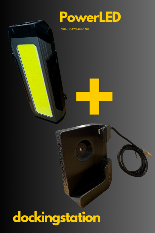 F4V PowerLED + Dockingstation