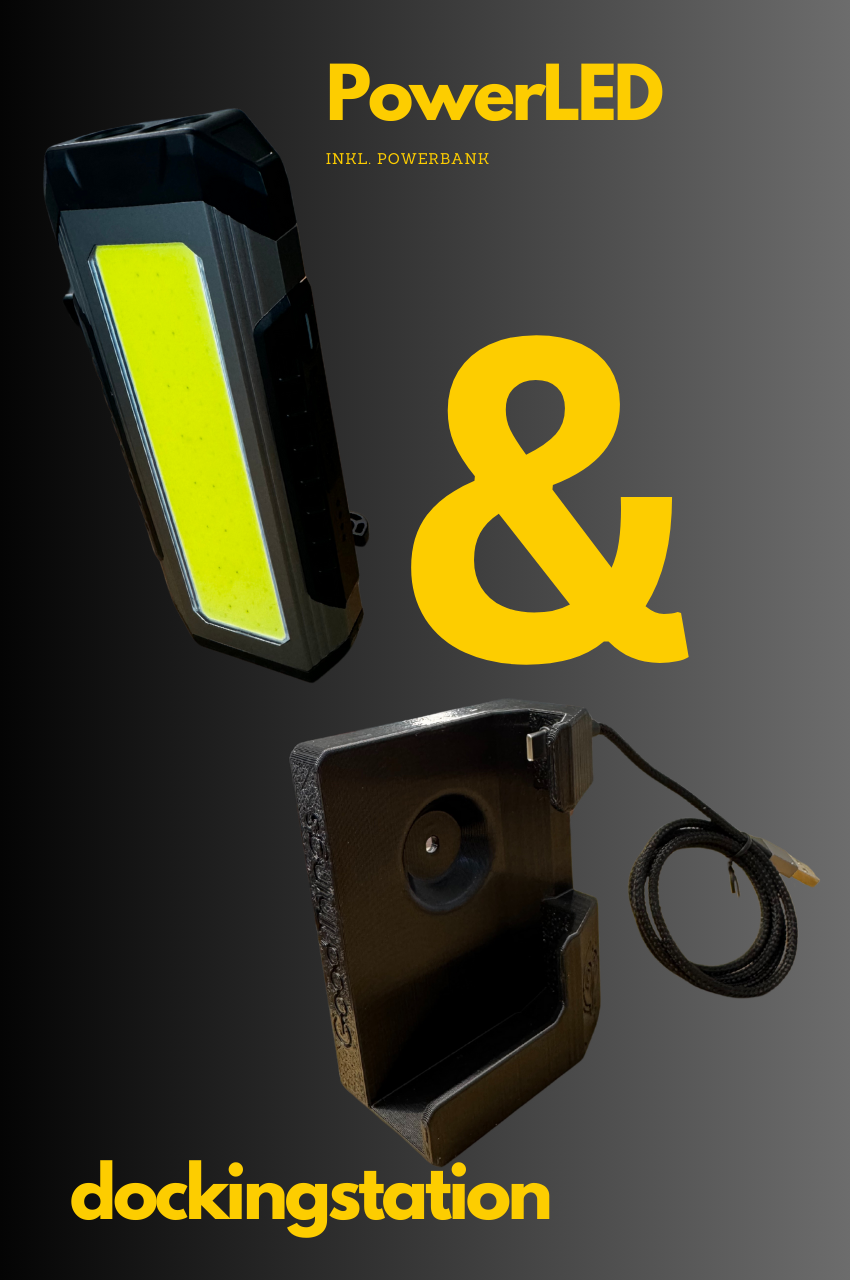F4V PowerLED + Dockingstation