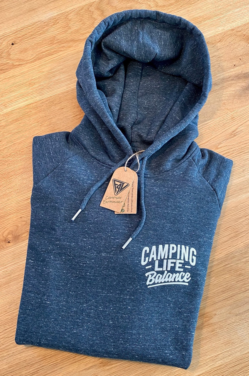 Hoodie Camping Life Balance denim (WORKER)