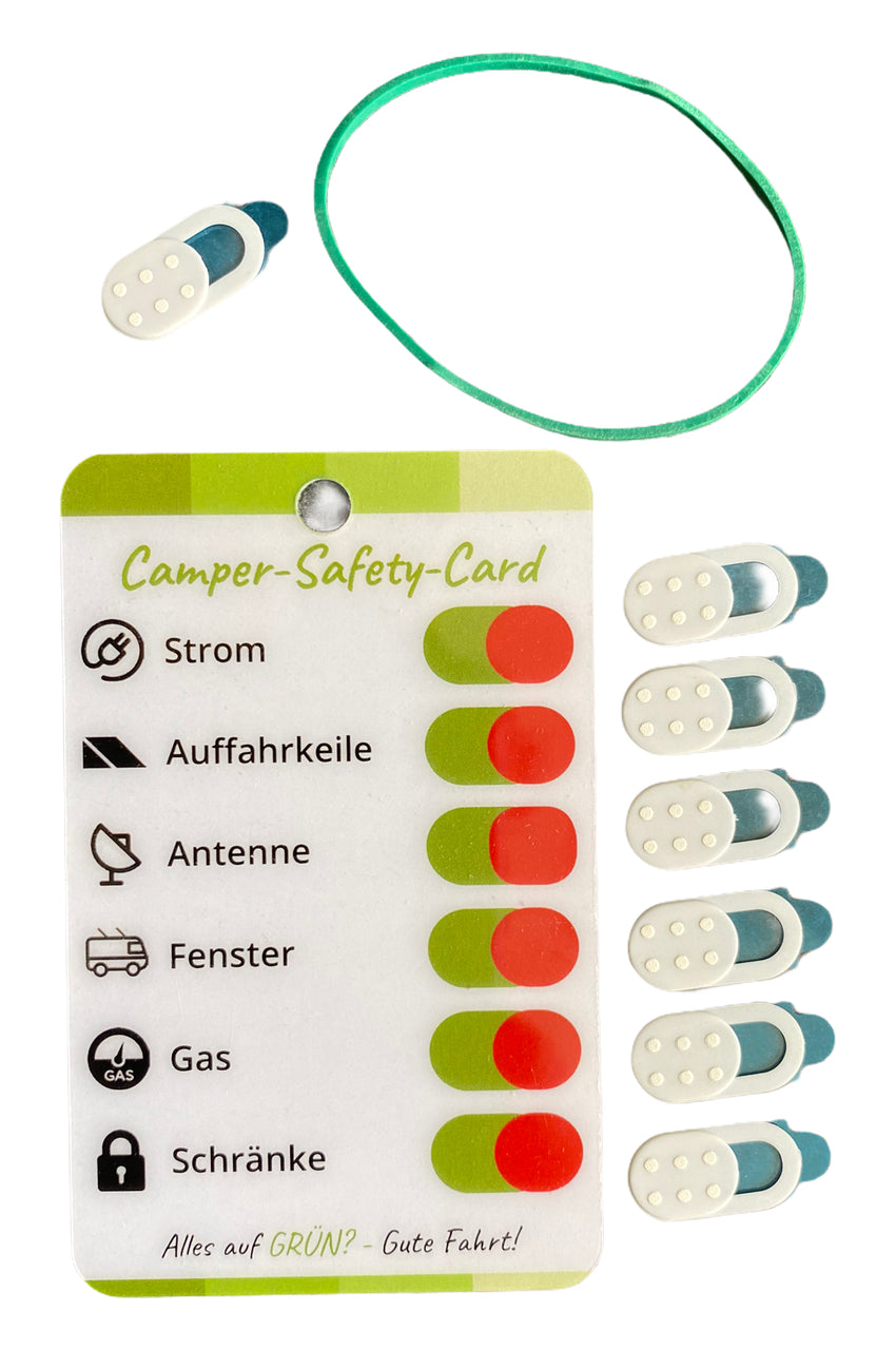 Camper Safety Card light